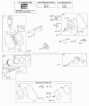 Camshaft Crankcase Cover Crankshaft Cylinder Lubrication Piston Group Diagram and Parts List for 12T312-0110-G1  Briggs and Stratton Engine